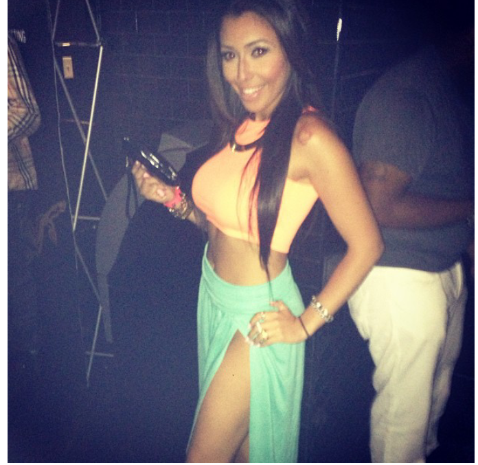 As you can see Rima Mellal from, bad girls club season 9, is wearing one pe...